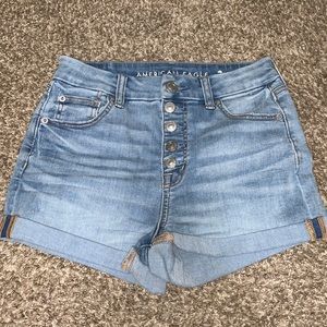 American Eagle Curvy High Rise Shorts